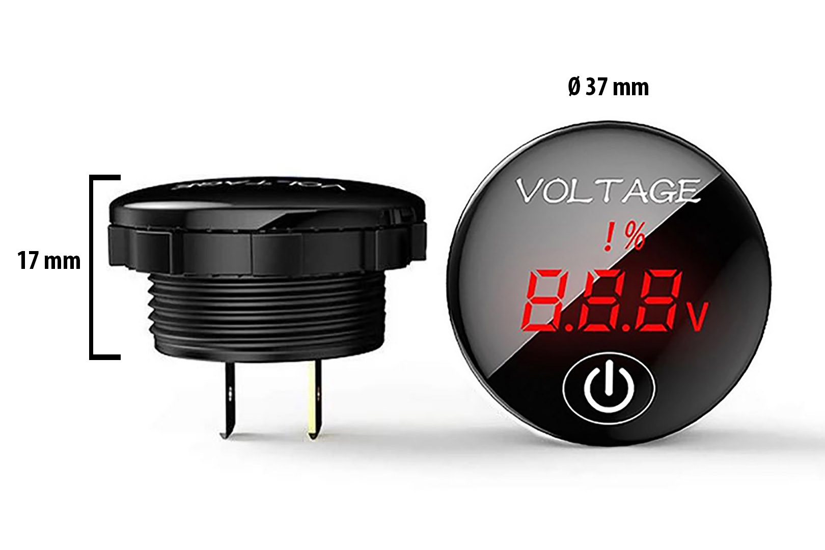 Abmessungen Voltmeter Abmessungen Voltmeter